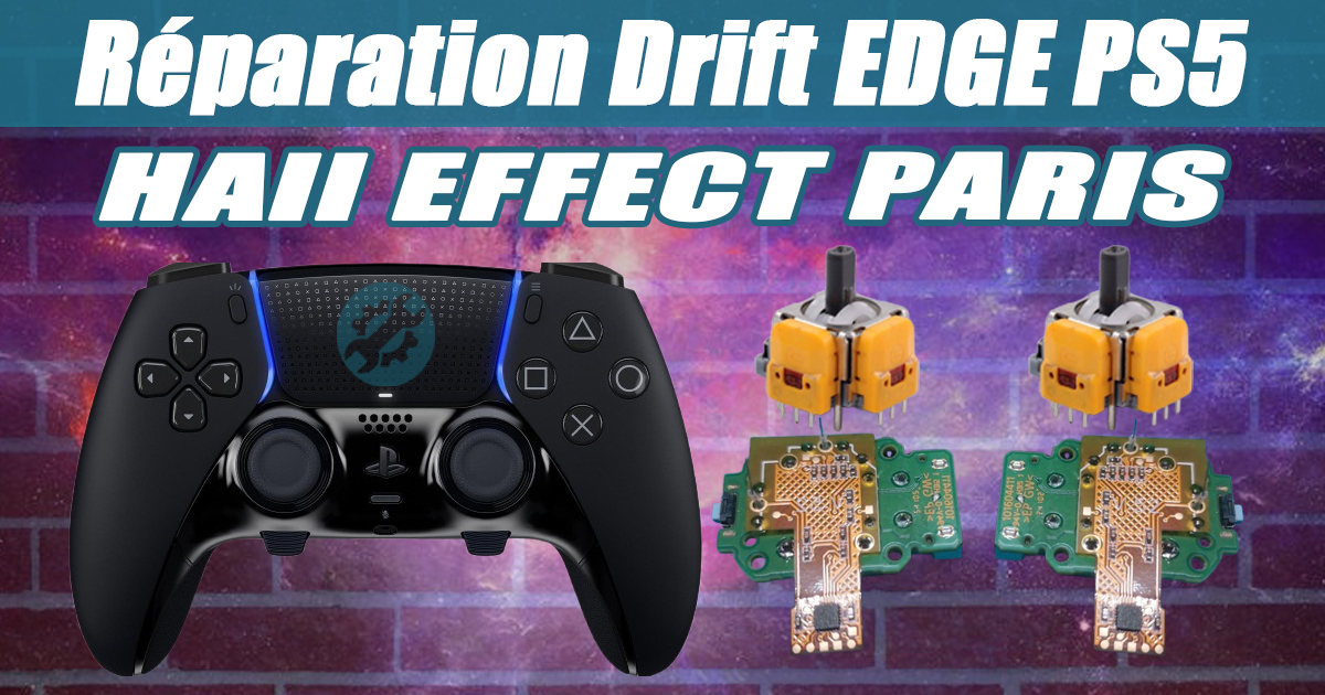 Réparation Drift Manette DualSense Edge PS5 Paris