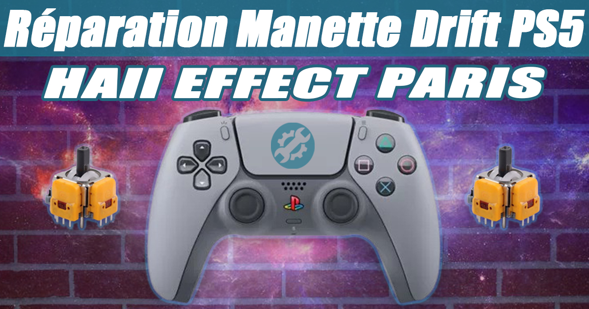 Réparation Drift Manette PS5 Paris