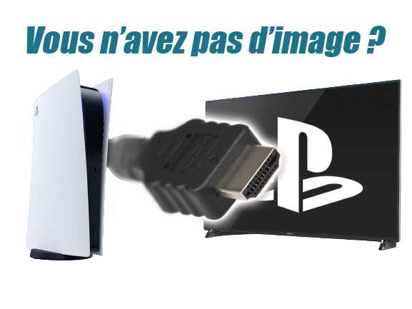 PS5 écran noir Paris